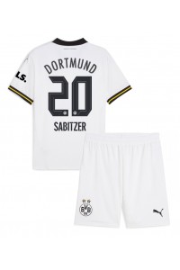 Fotbalové Dres Borussia Dortmund Marcel Sabitzer #20 Dětské Třetí Oblečení 2024-25 Krátký Rukáv (+ trenýrky)